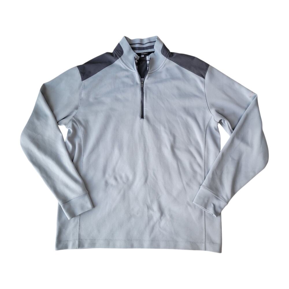Nike Golf Men's 1/4 Zip Pullover Gray Large